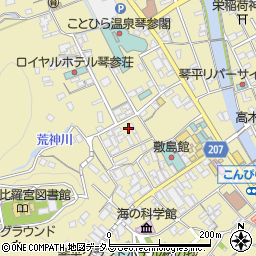 香川県仲多度郡琴平町851周辺の地図