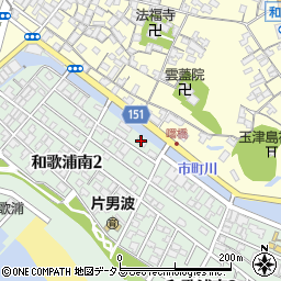 和歌山陸整工業周辺の地図