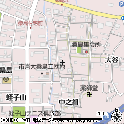徳島県鳴門市撫養町大桑島北之組28周辺の地図