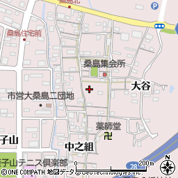 徳島県鳴門市撫養町大桑島北之組104周辺の地図