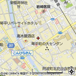 香川県仲多度郡琴平町195-1周辺の地図