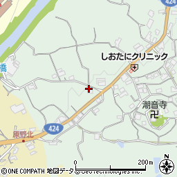 和歌山県海南市七山83-1周辺の地図