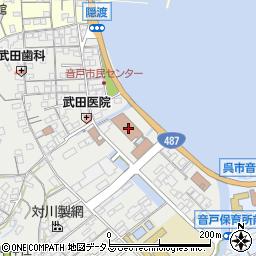 呉市役所音戸市民センター　音戸支所周辺の地図