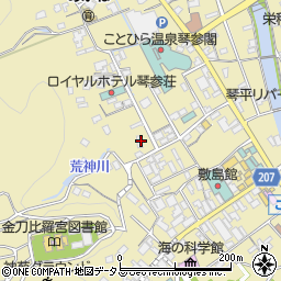 香川県仲多度郡琴平町862周辺の地図