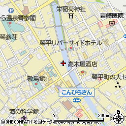 香川県仲多度郡琴平町618-2周辺の地図