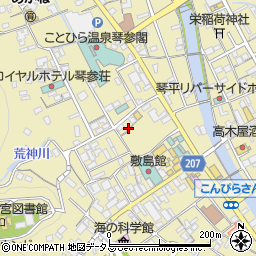 香川県仲多度郡琴平町709周辺の地図