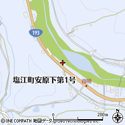 香川県高松市塩江町安原下第１号1671周辺の地図