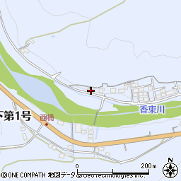 香川県高松市塩江町安原下第１号641周辺の地図