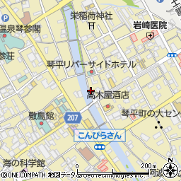 香川県仲多度郡琴平町245-5周辺の地図