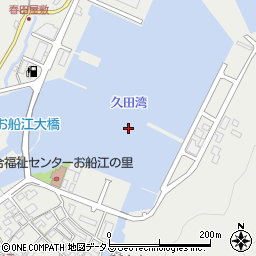 久田浦周辺の地図