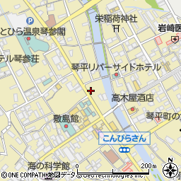 香川県仲多度郡琴平町612-甲周辺の地図