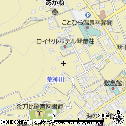 香川県仲多度郡琴平町887周辺の地図