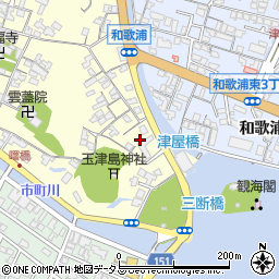 和歌山県津屋川ポンプ場周辺の地図