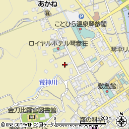 香川県仲多度郡琴平町866周辺の地図