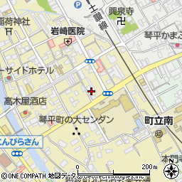香川県仲多度郡琴平町177-3周辺の地図