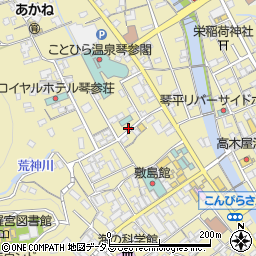 香川県仲多度郡琴平町708-7周辺の地図