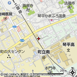 香川県仲多度郡琴平町147周辺の地図