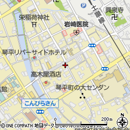 香川県仲多度郡琴平町230周辺の地図