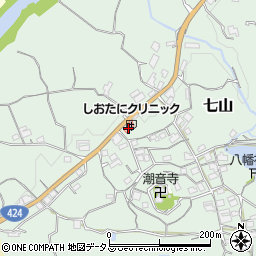 和歌山県海南市七山350周辺の地図