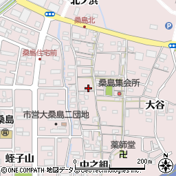 徳島県鳴門市撫養町大桑島北之組40周辺の地図