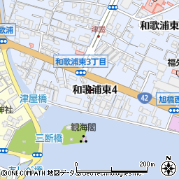 ヘルスレント和歌山ステーション周辺の地図