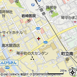 香川県仲多度郡琴平町173周辺の地図