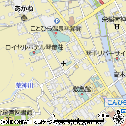 香川県仲多度郡琴平町690-2周辺の地図