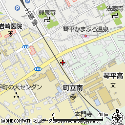 香川県仲多度郡琴平町153周辺の地図