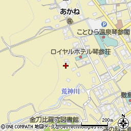 香川県仲多度郡琴平町883周辺の地図