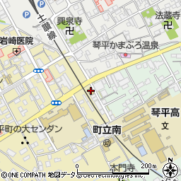 香川県仲多度郡琴平町153-5周辺の地図