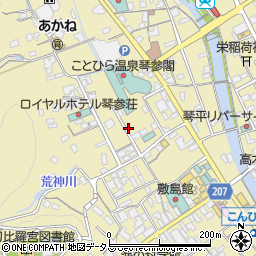 香川県仲多度郡琴平町690周辺の地図