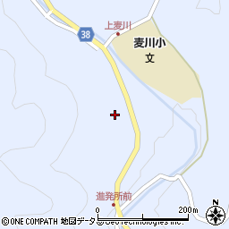 山口県美祢市大嶺町奥分1977周辺の地図