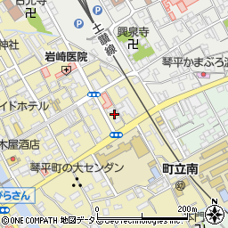 香川県仲多度郡琴平町168周辺の地図
