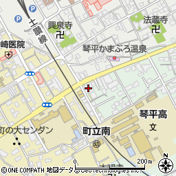 香川県信用組合琴平支店周辺の地図