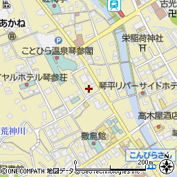香川県仲多度郡琴平町704周辺の地図