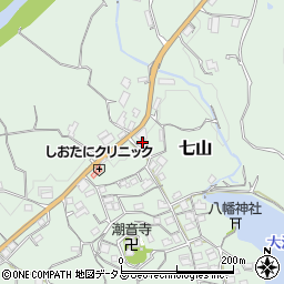 和歌山県海南市七山263周辺の地図