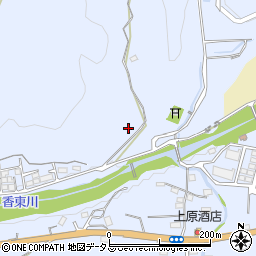 香川県高松市塩江町安原下第１号682周辺の地図