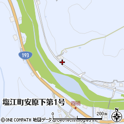 香川県高松市塩江町安原下第１号632周辺の地図