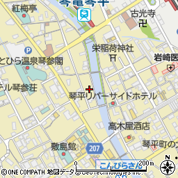 香川県仲多度郡琴平町602周辺の地図