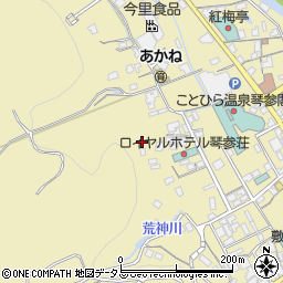 香川県仲多度郡琴平町876周辺の地図