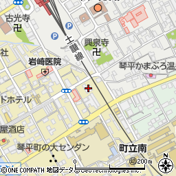 香川県仲多度郡琴平町162周辺の地図