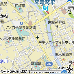 香川県仲多度郡琴平町697周辺の地図