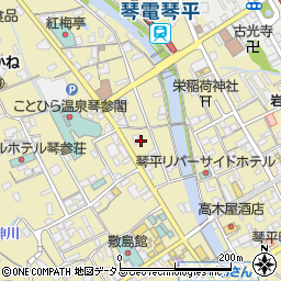 香川県仲多度郡琴平町649周辺の地図