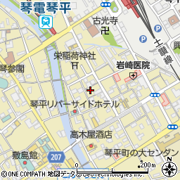 香川県仲多度郡琴平町253周辺の地図