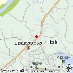 和歌山県海南市七山261-2周辺の地図