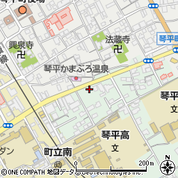 ほっかほっか亭　琴平店周辺の地図