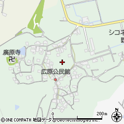 和歌山県和歌山市広原周辺の地図