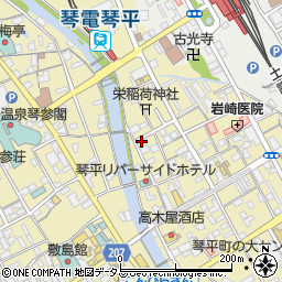香川県仲多度郡琴平町262周辺の地図