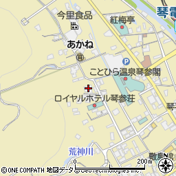 香川県仲多度郡琴平町871周辺の地図