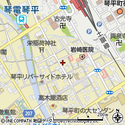 香川県仲多度郡琴平町271周辺の地図